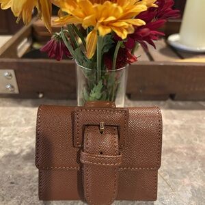 Anne Klein Tan Leather Wallet
